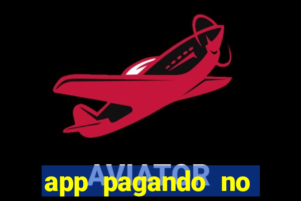 app pagando no cadastro via pix